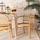 Baxton Studio Tugera Arm Chair in Natural Brown, , large
