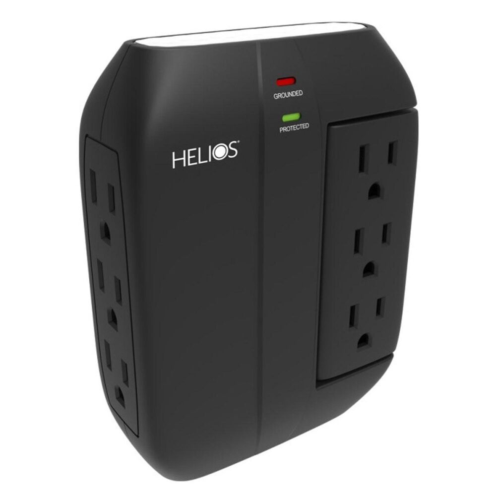 Helios Helios 6 Outlet Wall Tap Surge Protector, , large