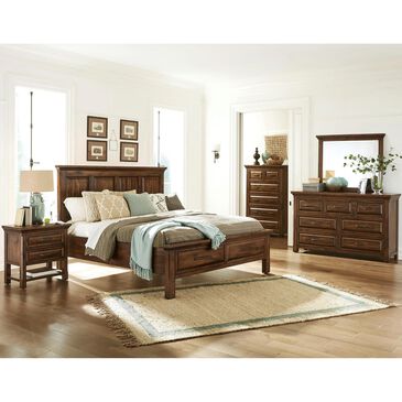 Napa Furniture Design Hill Crest 3-Piece Queen Bedroom Set in Dark Chestnut, , large