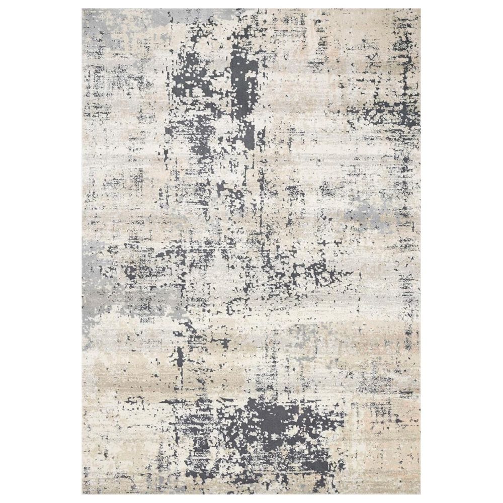 Loloi II Lucia LUC-06 7"10" x 10"6" Granite Area Rug, , large