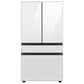 Samsung Bespoke Bespoke 23 Cu. Ft. French Door Refrigerator with Beverage Center - White Glass Panels Included, , large