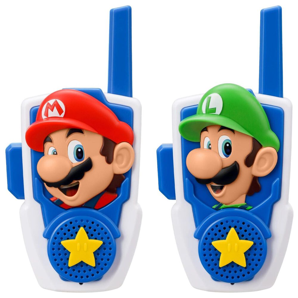 KIDdesigns Super Mario Toy Walkie Talkies for Kids, , large