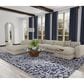 Feizy Belfort Navy 12" x 15" Area Rug, , large