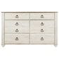 Ashley Willowton 4-Piece King Bedroom Set in Whitewash, , large