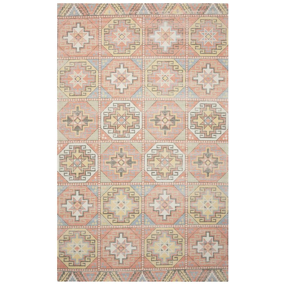 Nourison Madera MAD01 6"6" x 9"6" Light Orange Area Rug, , large