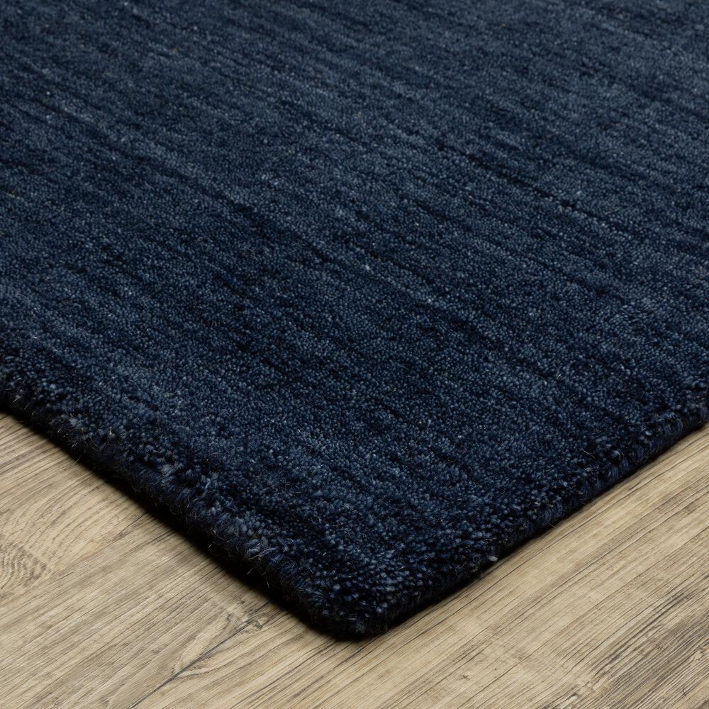 Oriental Weavers Aniston II 2&#39;6&quot; x 8&#39; Navy and Blue Runner, , large
