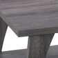 CorLiving Hollywood Coffee Table with Curved Legs in Dark Grey, , large