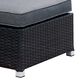 Furniture of America Bledsoe Patio Chaise Lounge in Gray, , large