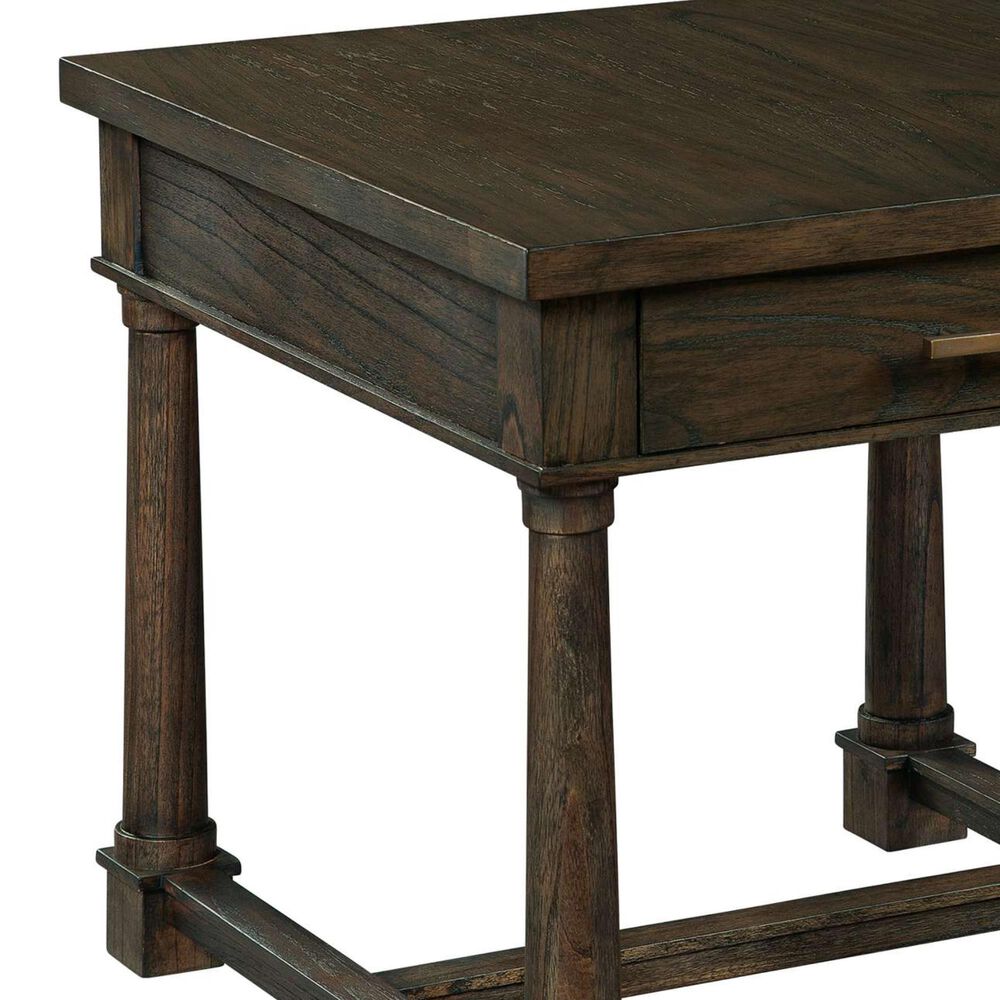 Hekman Linwood Rectangular End Table in Brown, , large