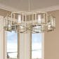 Golden Lighting Marco 8-Light Chandelier in White Gold, , large
