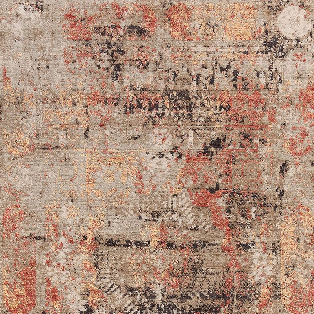 RIZZY Premier 8&#39; x 10&#39; Rust and Beige Area Rug, , large