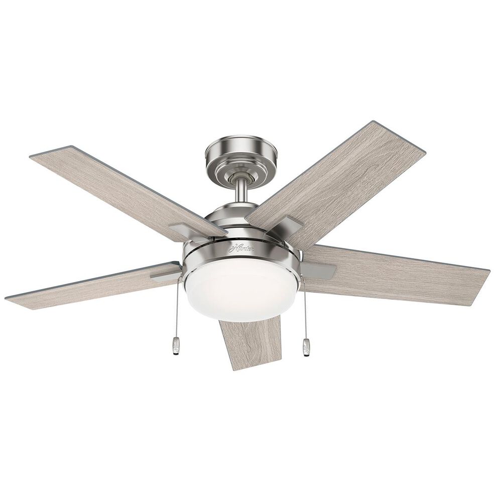 Hunter Bartlett 44" Indoor Ceiling Fan in Brushed Nickel, , large