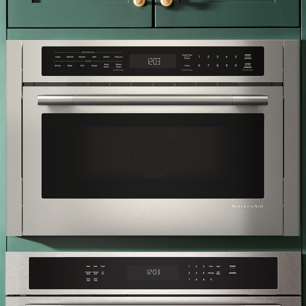 KitchenAid 1.8 Cu. Ft. More-In-One Convection Built-In Microwave Speed Oven in Stainless Steel, , large