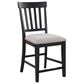 Steve Silver Halle 6-Piece Counter Height Dining Set in Ebony and Honey, , large