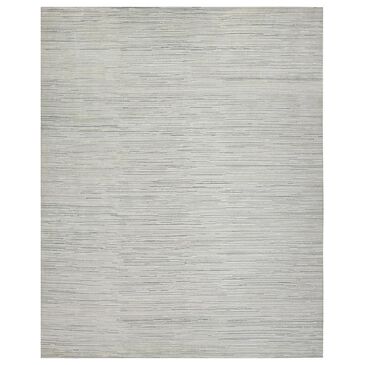 Harounian Rugs Arctic Terrain 10" x 14" Foam and Aqua Area Rug, , large