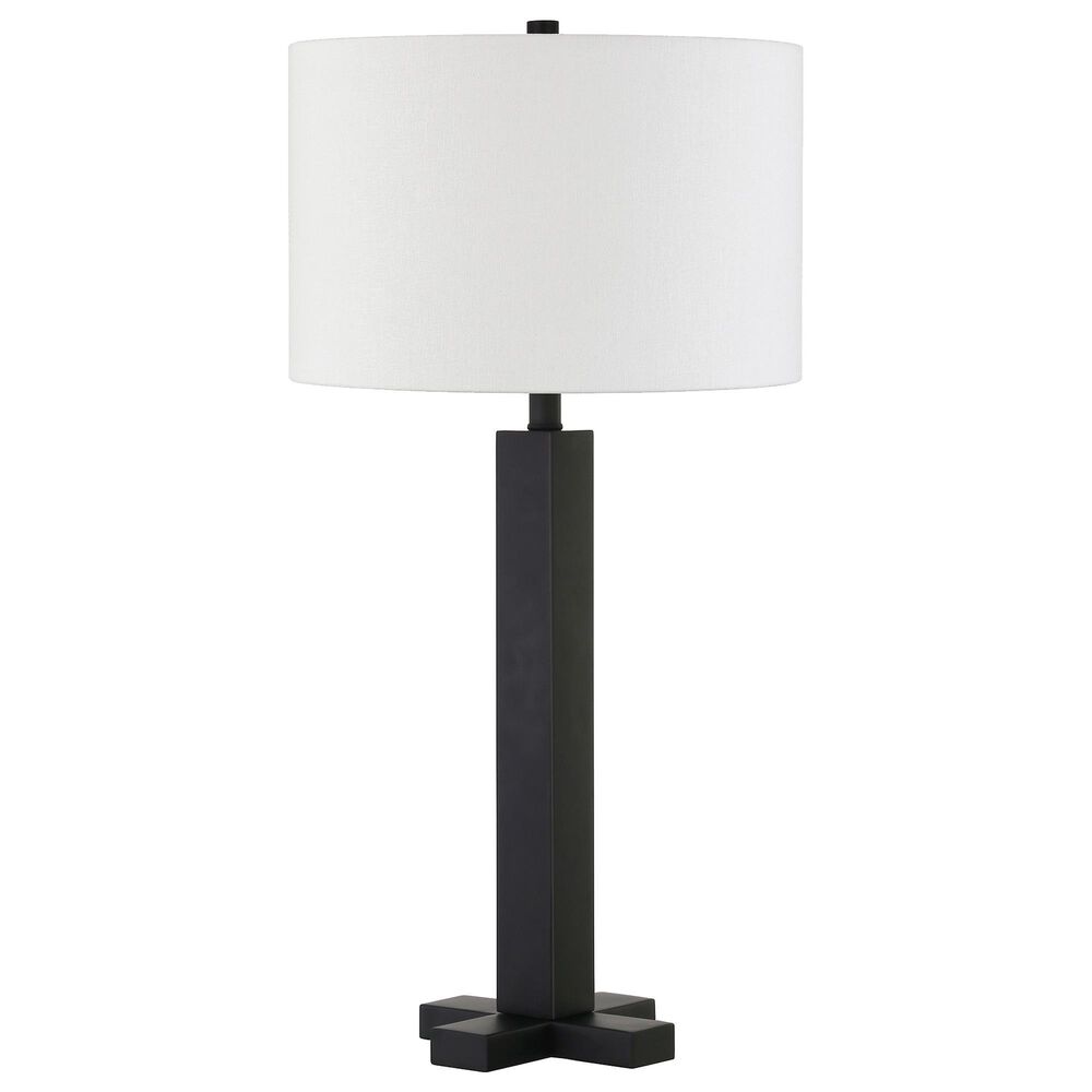 Hudson and Canal Dunand Table Lamp in Black, , large