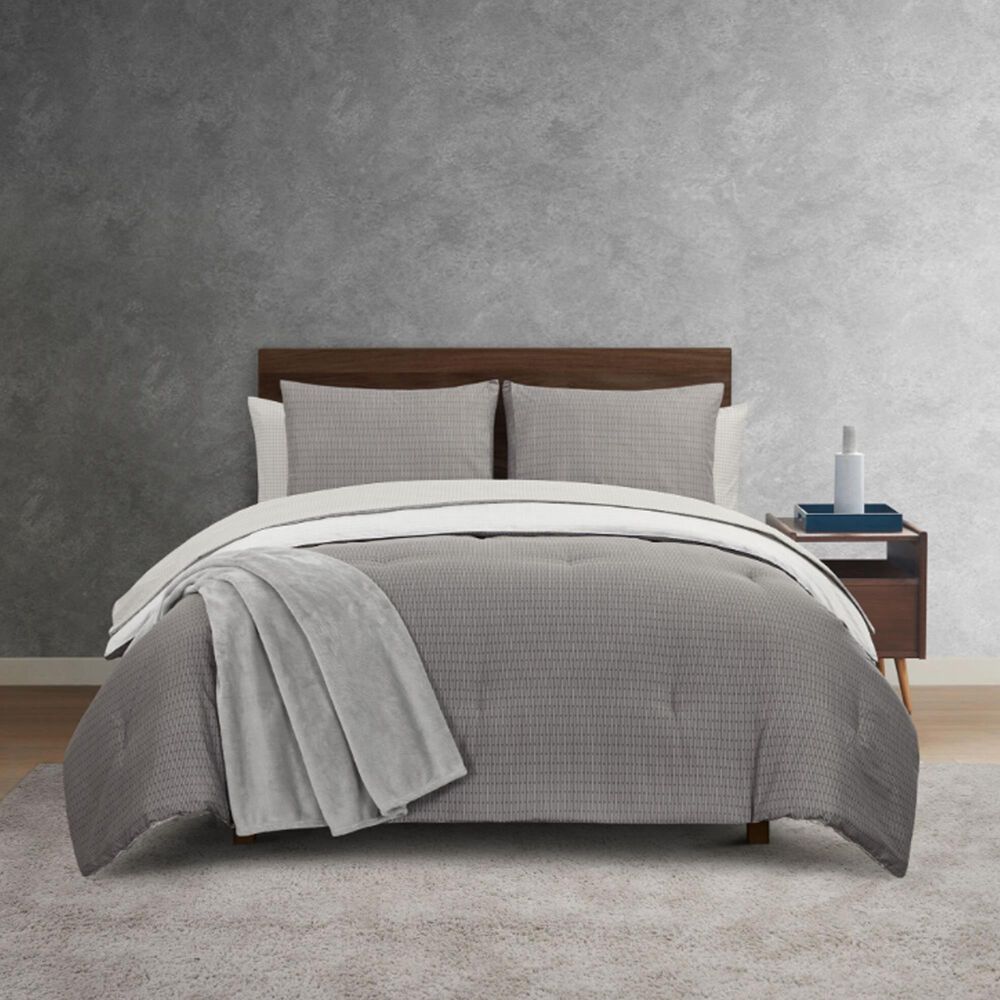 BCP Home Nile 8-Piece King Bed-in-a-Bag Set in Neutral, , large