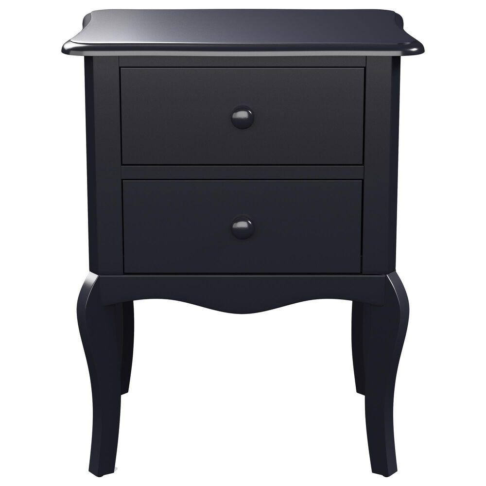 Furniture of America Addison 2-Drawer Nightstand in Blue, , large