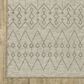Oriental Weavers Tortuga TR04A 9"10" x 12"10" Beige and Black Area Rug, , large