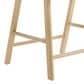 OSP Home Solid Wood Counter Stool with White Linen Seating, , large