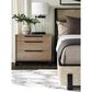 Lexington Furniture Zanzibar Rutledge 3-Drawer Nightstand in Medium Taupe, Espresso and Dark Umber, , large