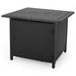 Noble House Aspen Square Fire Pit in Matte Black, , large