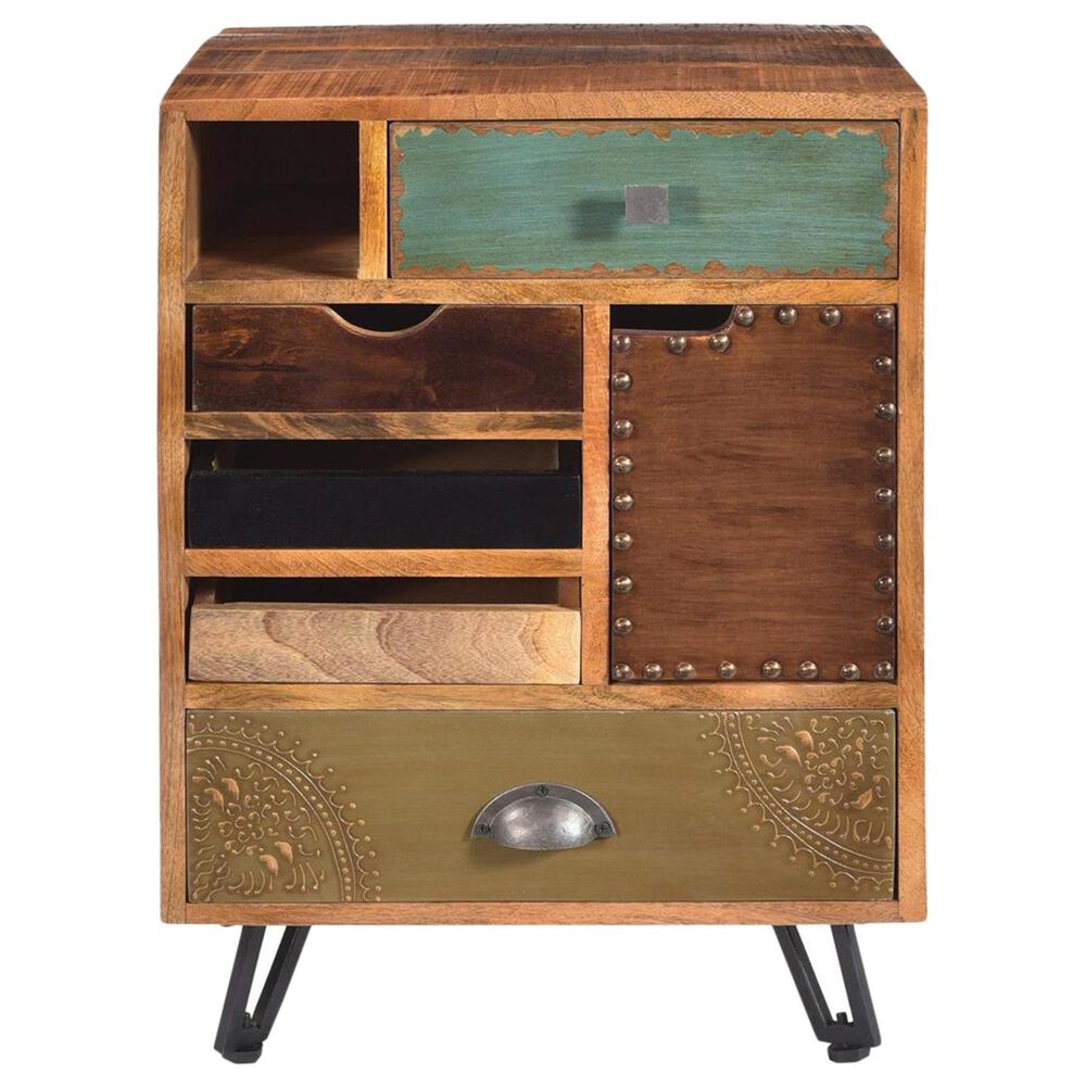 Shell Island Furniture Brisbane Small 1-Door Cabinet, , large