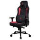 Arozzi Vernazza Supersoft Fabric Gaming Chair in Black and Red, , large