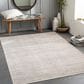 Surya Lavadora 6"7" x 9" Gray and Light Gray Area Rug, , large