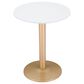 Zuo Modern Alto Bistro Table in White/Gold, , large