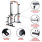 Sunny Health & Fitness Essential Series II Smith Machine Squat Rack in Black and Red, , large