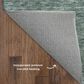Dalyn Rug Company Soft Essentials Solid Teal 8" x 10" Indoor/Outdoor Area Rug, , large