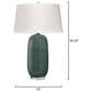 Jamie Young Brenton Table Lamp in Green, , large