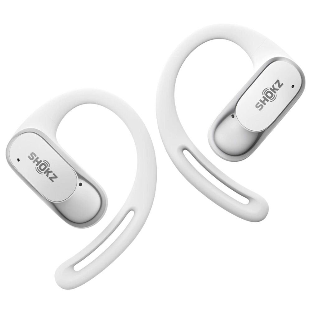 Shokz OpenFit Air Open-Ear True Wireless Earbuds in White, , large