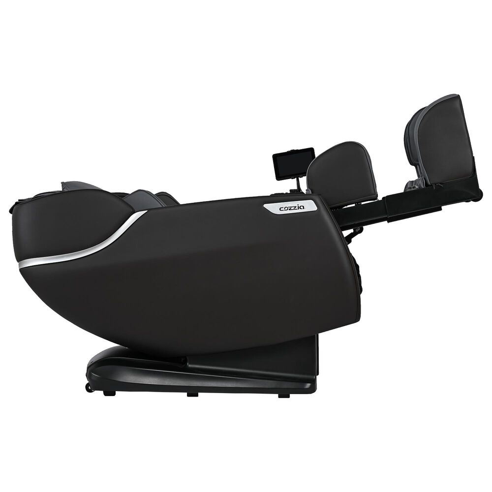 Cozzia Zen XE Power Massage Chair in Grey and Espresso, , large