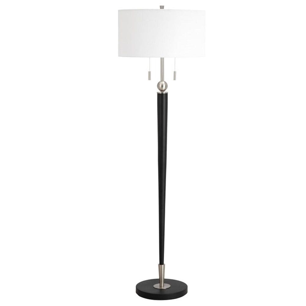Slatehouse Riggins Floor Lamp in Black, , large