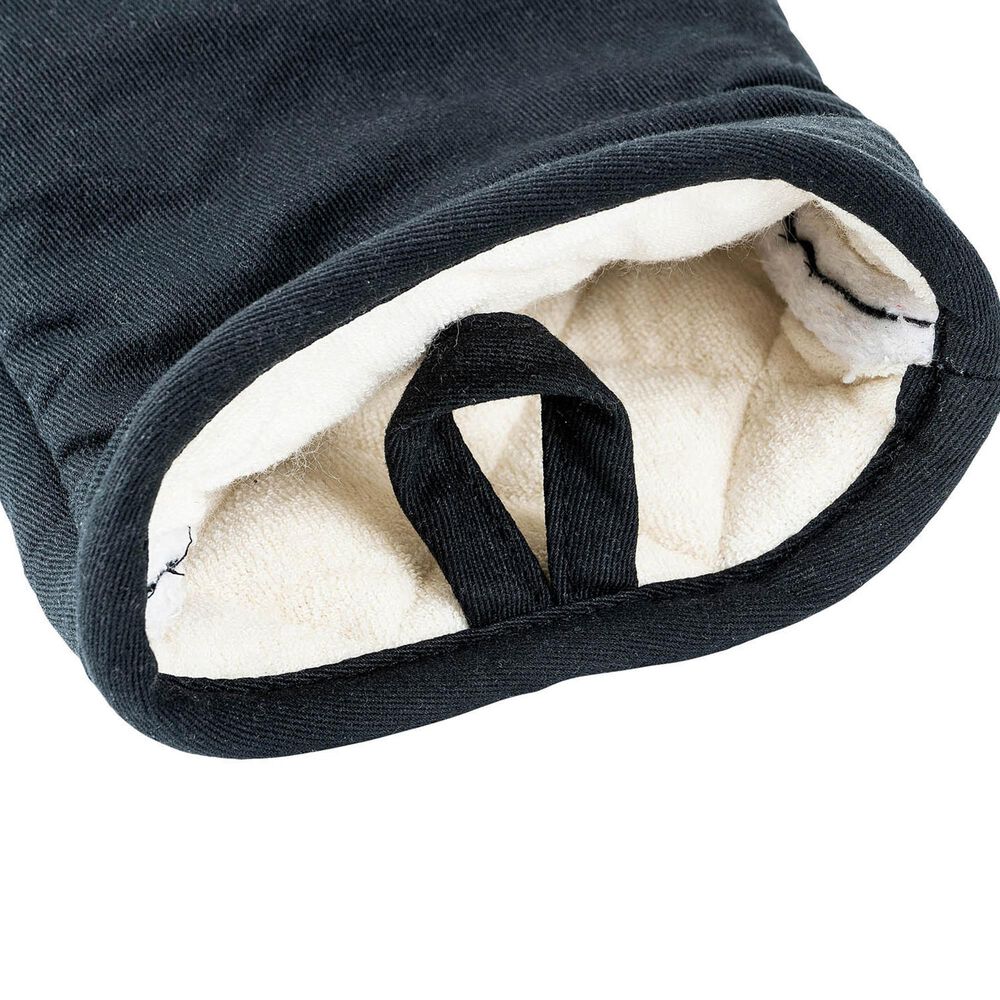 Harold Import Mrs. Anderson's Baking Silicone Grip Oven Mitt in Black, , large