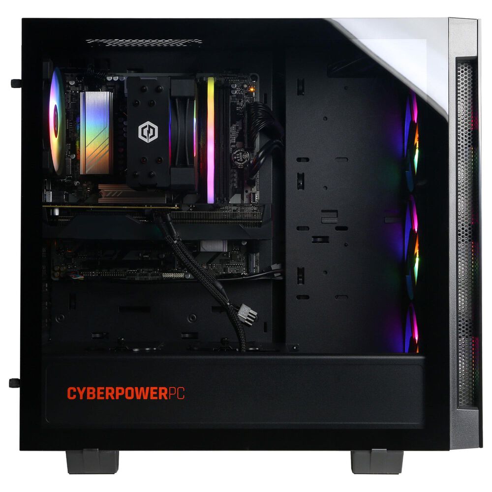 CyberPowerPC Gamer Xtreme Gaming Desktop | Intel Core Ultra 5 225F - 16GB RAM - NVIDIA GeForce RTX 5050 Graphics - 1TB SSD in Black, , large