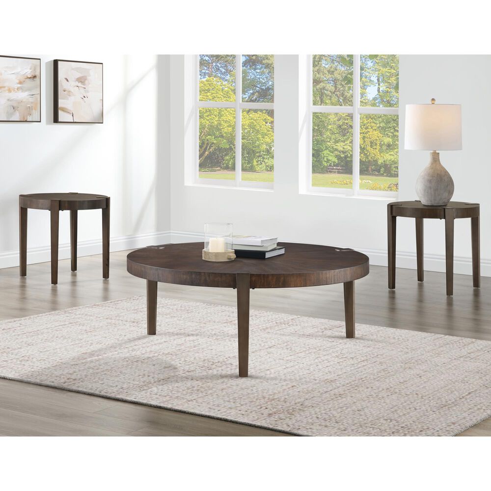 Crystal City End Table in Brown, , large