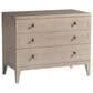 Bernhardt Cornelia 36" 3-Drawer Nightstand in Nebbia, , large