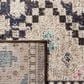 Safavieh Madison MAD418Z 4" x 6" Black and Yellow Area Rug, , large