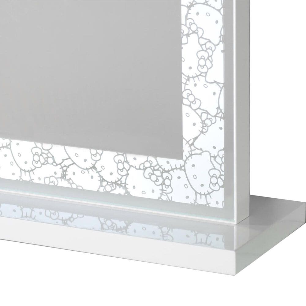 Impressions Vanity Hello Kitty Vanity Mirror in White, , large