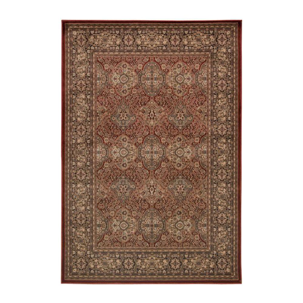 Nourison Ararat ARA04 7'10" x 10'6" Rust Area Rug, , large