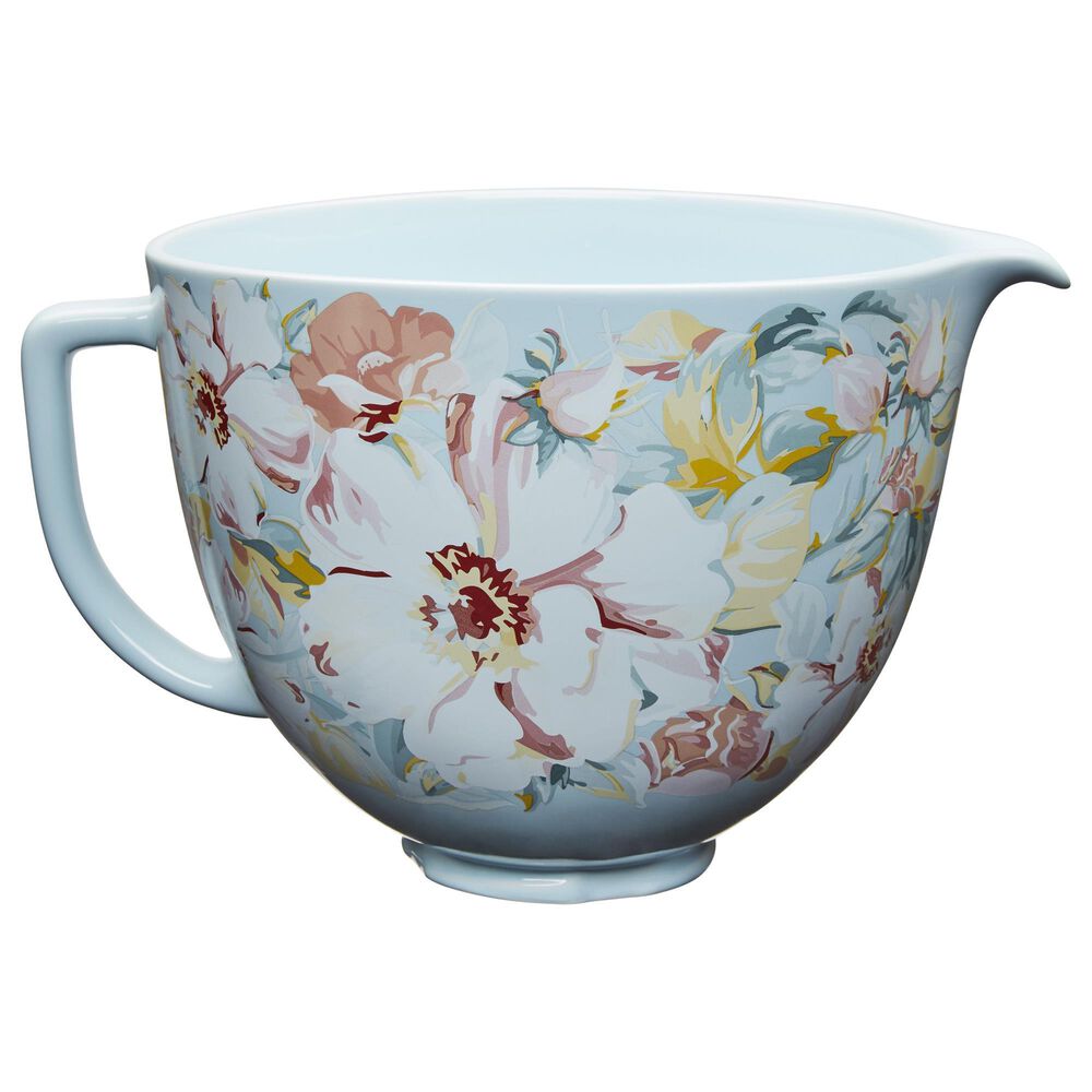 KitchenAid 5-Quart Ceramic Bowl in White Gardenia, , large