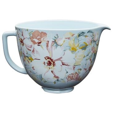 KitchenAid 5-Quart Ceramic Bowl in White Gardenia, , large