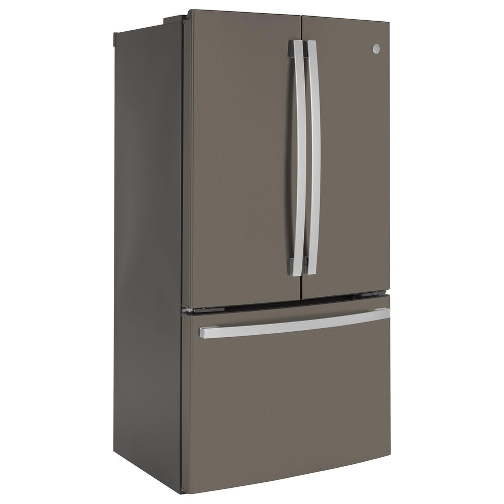 GE Appliances 23.1 Cu. Ft. Counter Depth French Door Refrigerator in Slate, , large
