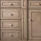James Martin Vanities Bristol 60" Single Bathroom Vanity in Whitewashed Walnut with 3 cm Parisien Bleu Quartz Top and Rectangular Sink, , large