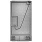 Cafe 22.3 Cu. Ft. 4-Door French Door Refrigerator in Platinum Glass, , large