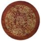 Safavieh Lyndhurst 5"3" Round Red and Multicolor Area Rug, , large