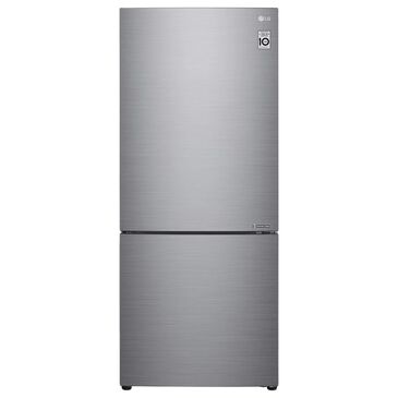 LG 15 Cu. Ft. Bottom Freezer Refrigerator in Stainless Steel, , large